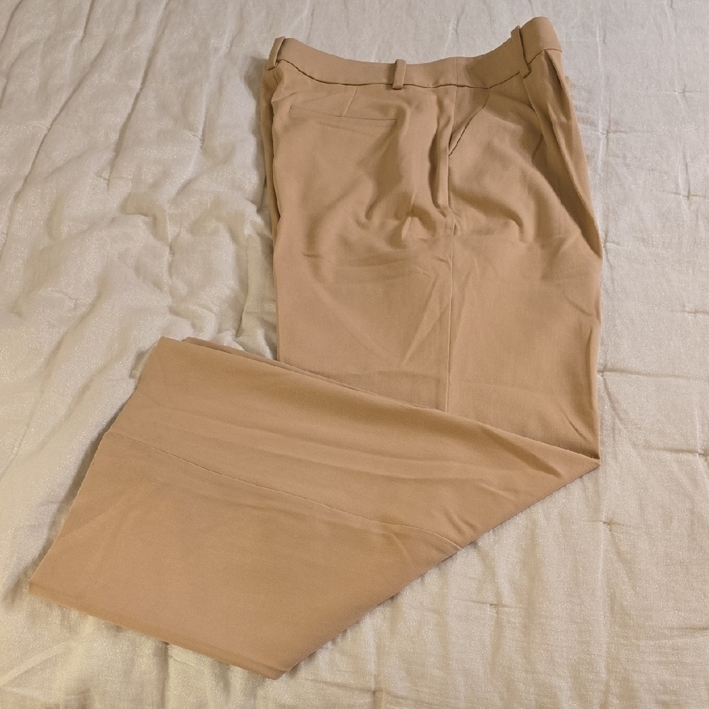 Favorite Daughter Women's Beige Trousers Size 16 Petite